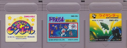 GameBoy Crammer #16: KIRBY’S PINBALL LAND, DORAEMON & RAY THUNDER