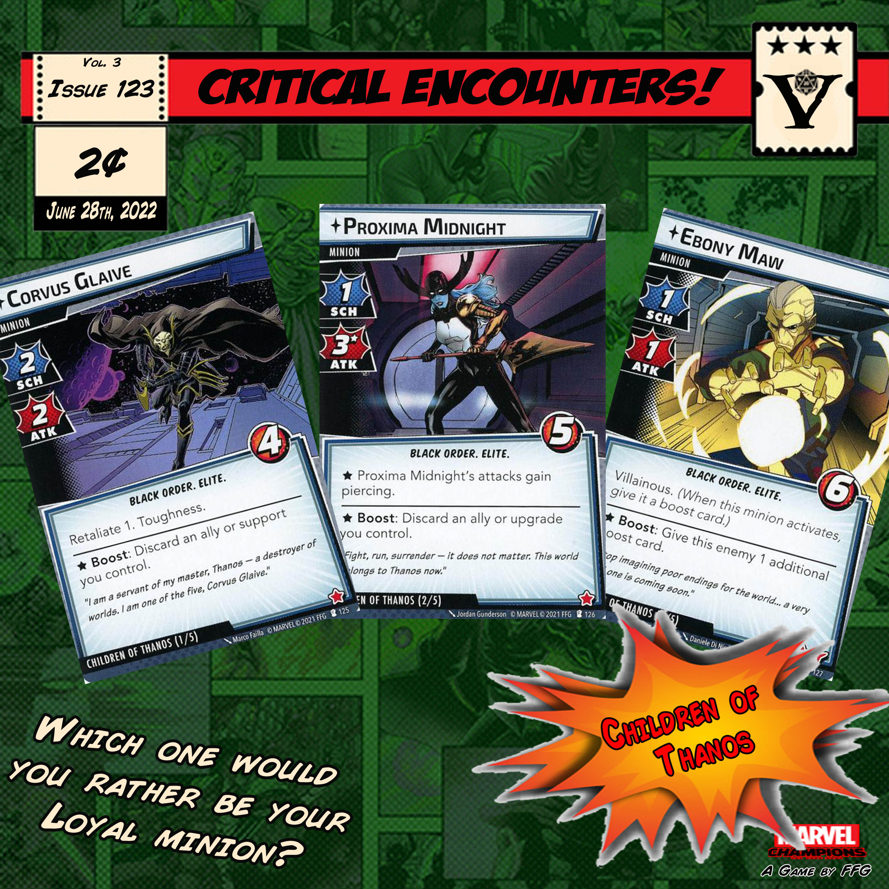 Critical Encounters - A Marvel Champions Podcast