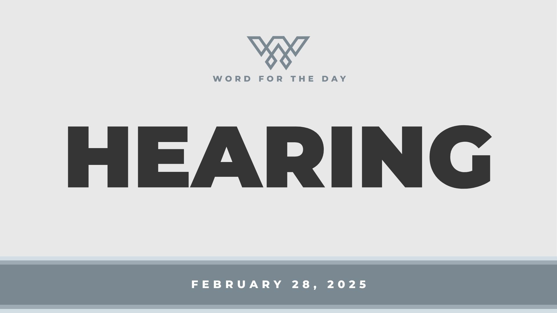 Hearing