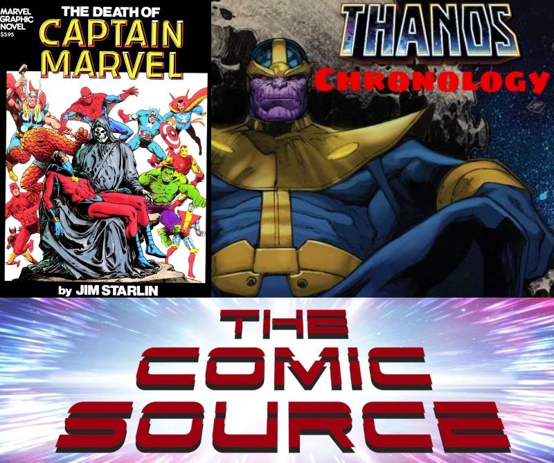 Death of Captain Marvel | Thanos Reading Order - Marvel Chronology