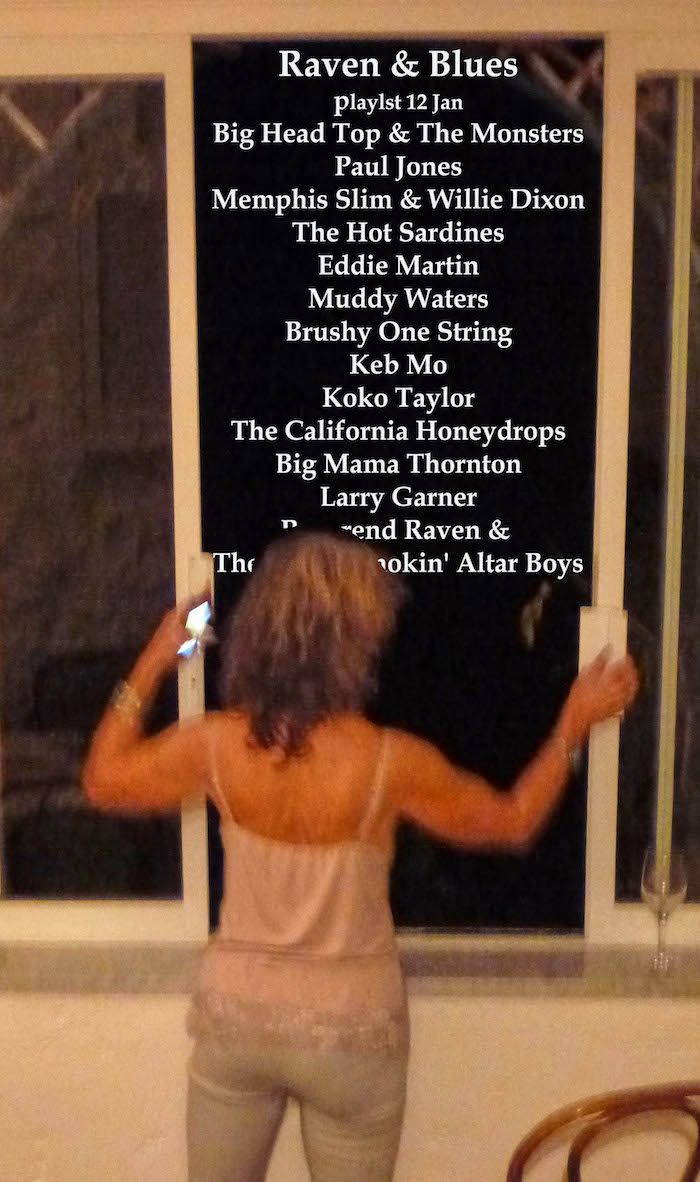 Raven and Blues 12 Jan 2018