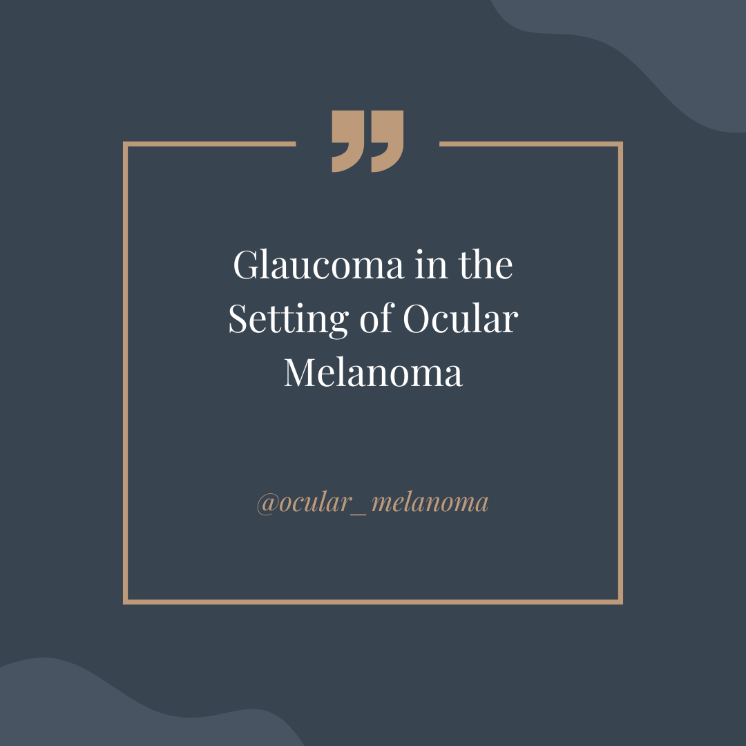 Finding Your Way with Ocular Melanoma