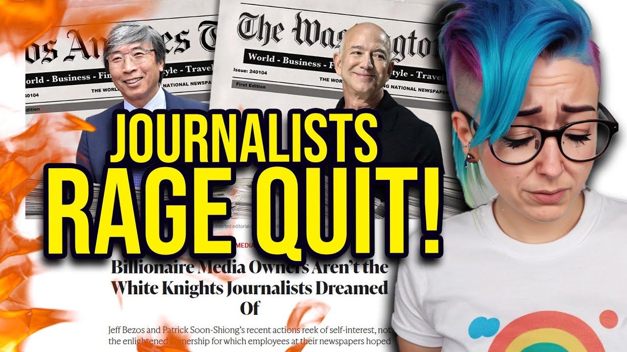Journalists are RAGE QUITTING! Mainstream Media’s Free Ride is OVER!
