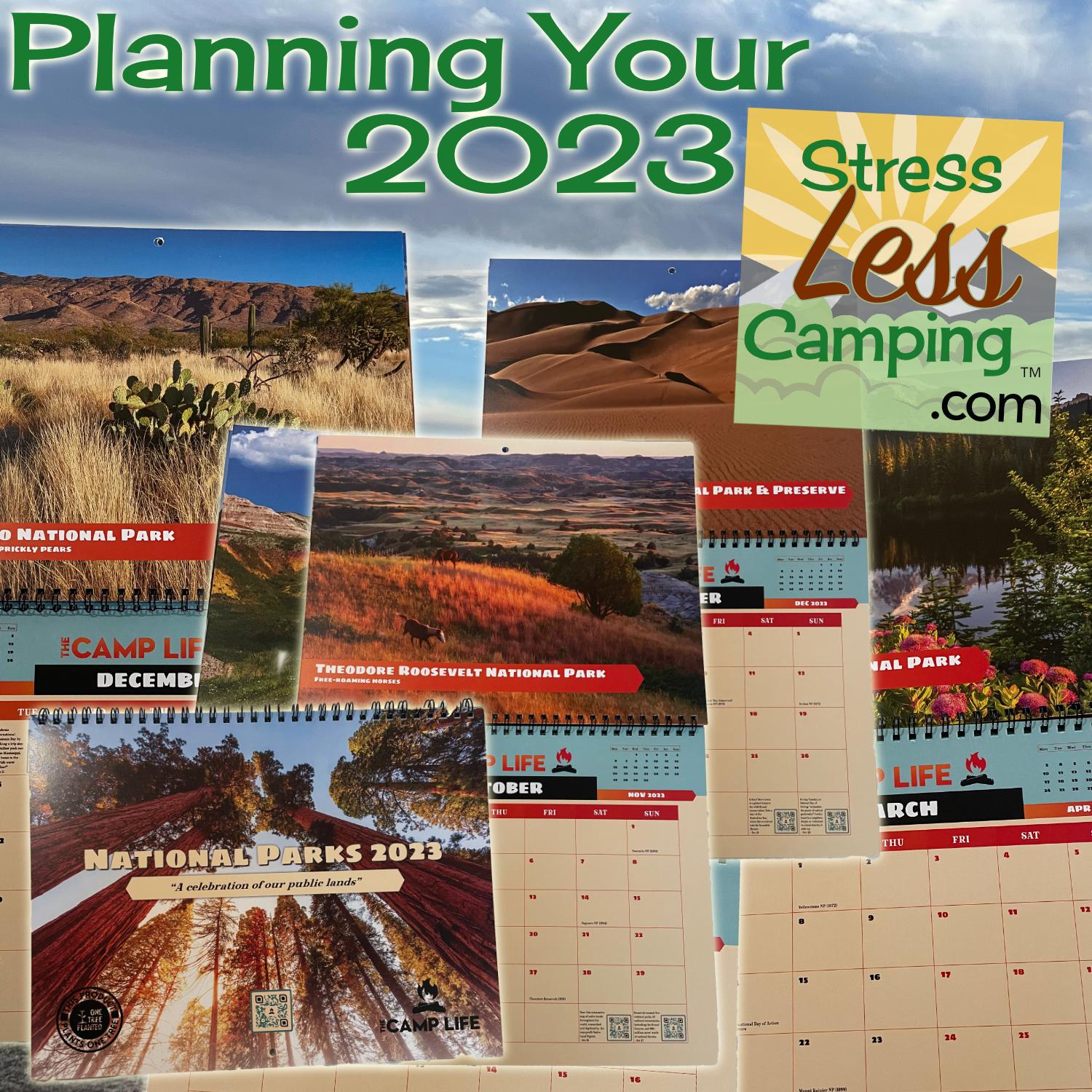 Planning your 2023 StressLess Camping adventures