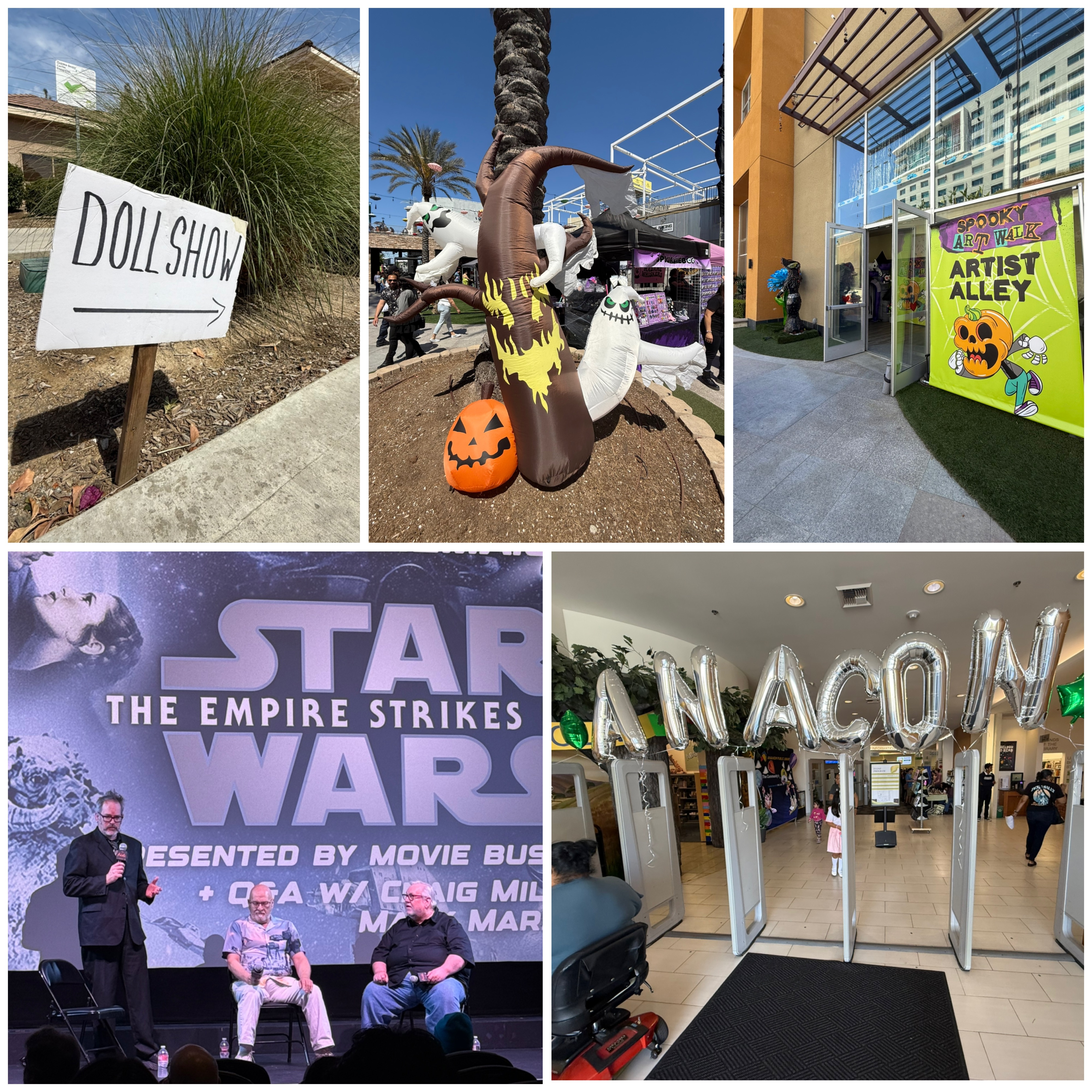 Episode 958 - Spooky Art Walk, IE Doll Show, AnaCon, & Movie Busters - The Empire Strikes Back