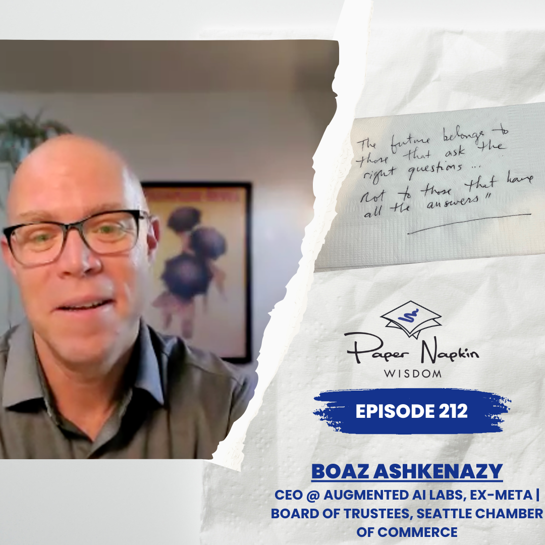 Paper Napkin Wisdom - Podcast for Entrepreneurs and Leaders