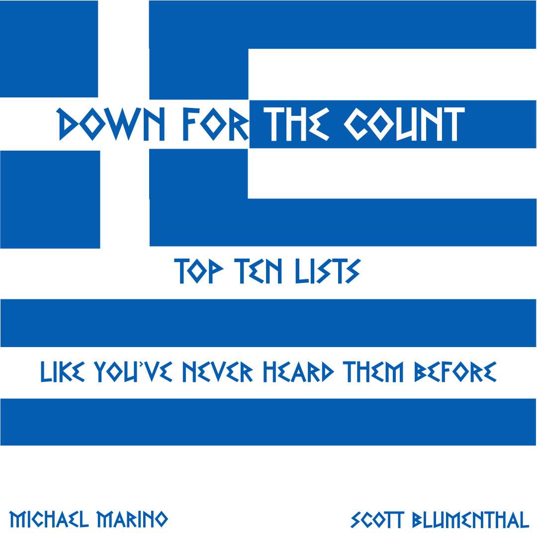 Down for the Count: Top Ten Lists for Everything