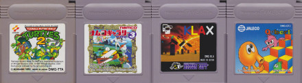 GameBoy Crammer #36: Teenage Mutant Ninja Turtles 2, Sky Kid, Babel, Family Tennis, Jantaku Boy, Klax & Q-Bert