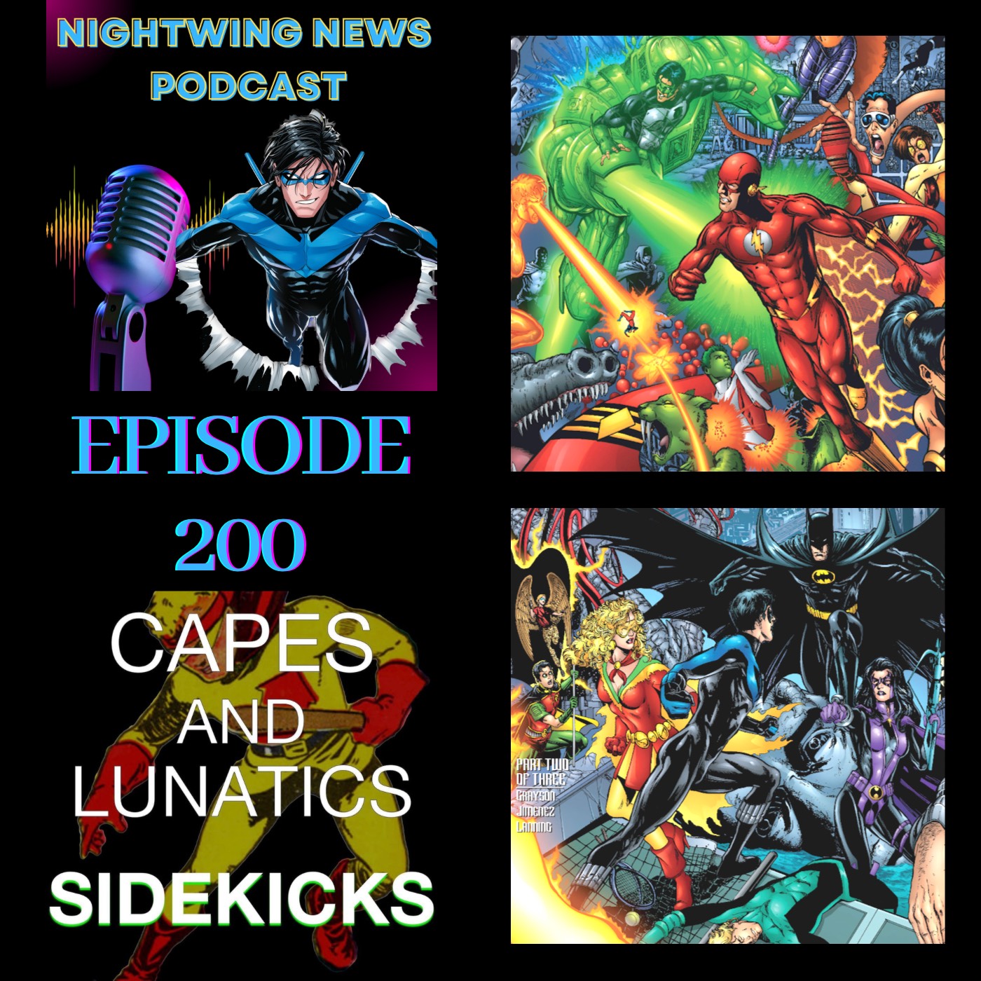 Capes & Lunatics Sidekicks Podcast