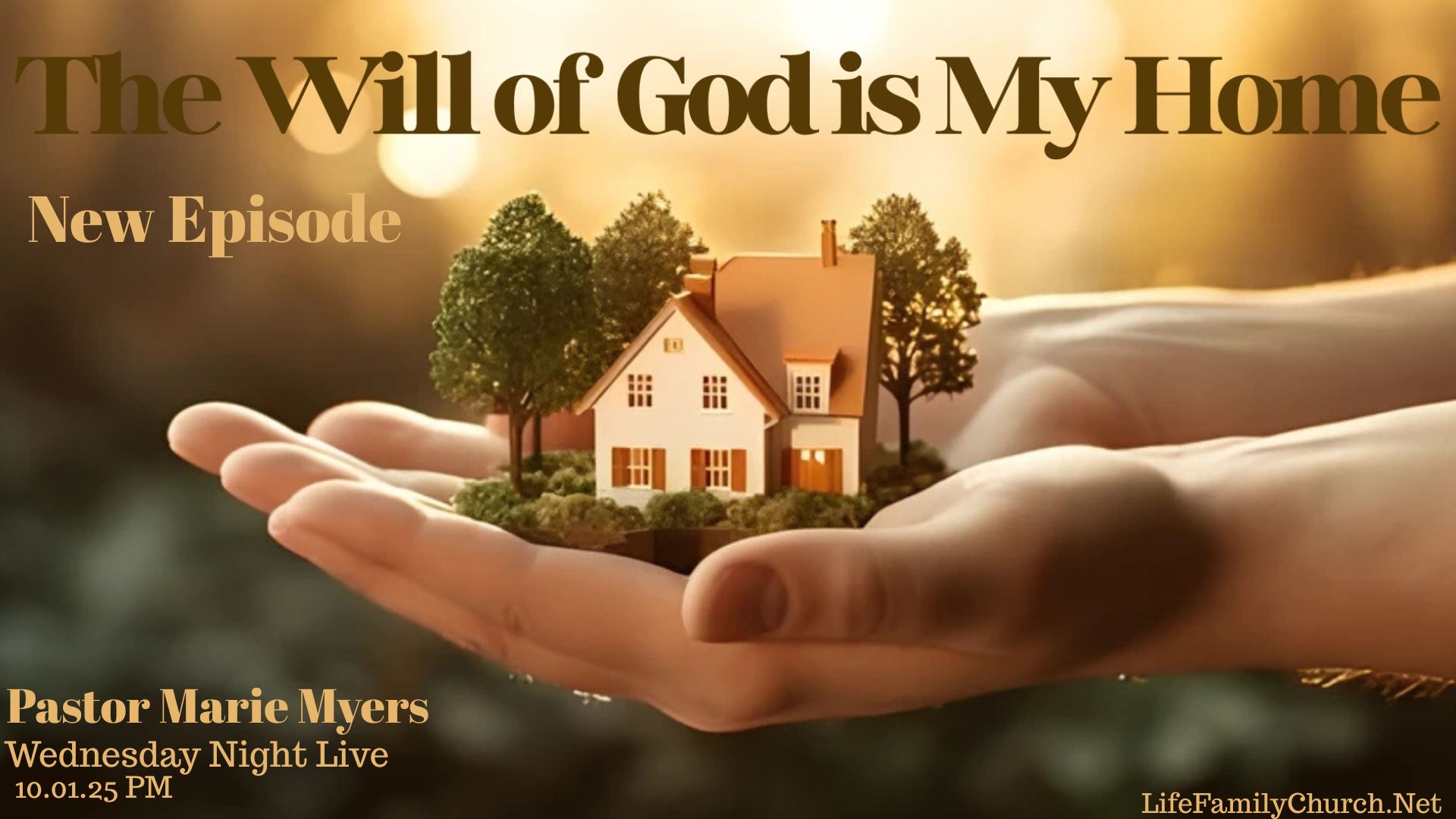 The will of God is My Home! | 10.01.25 PM