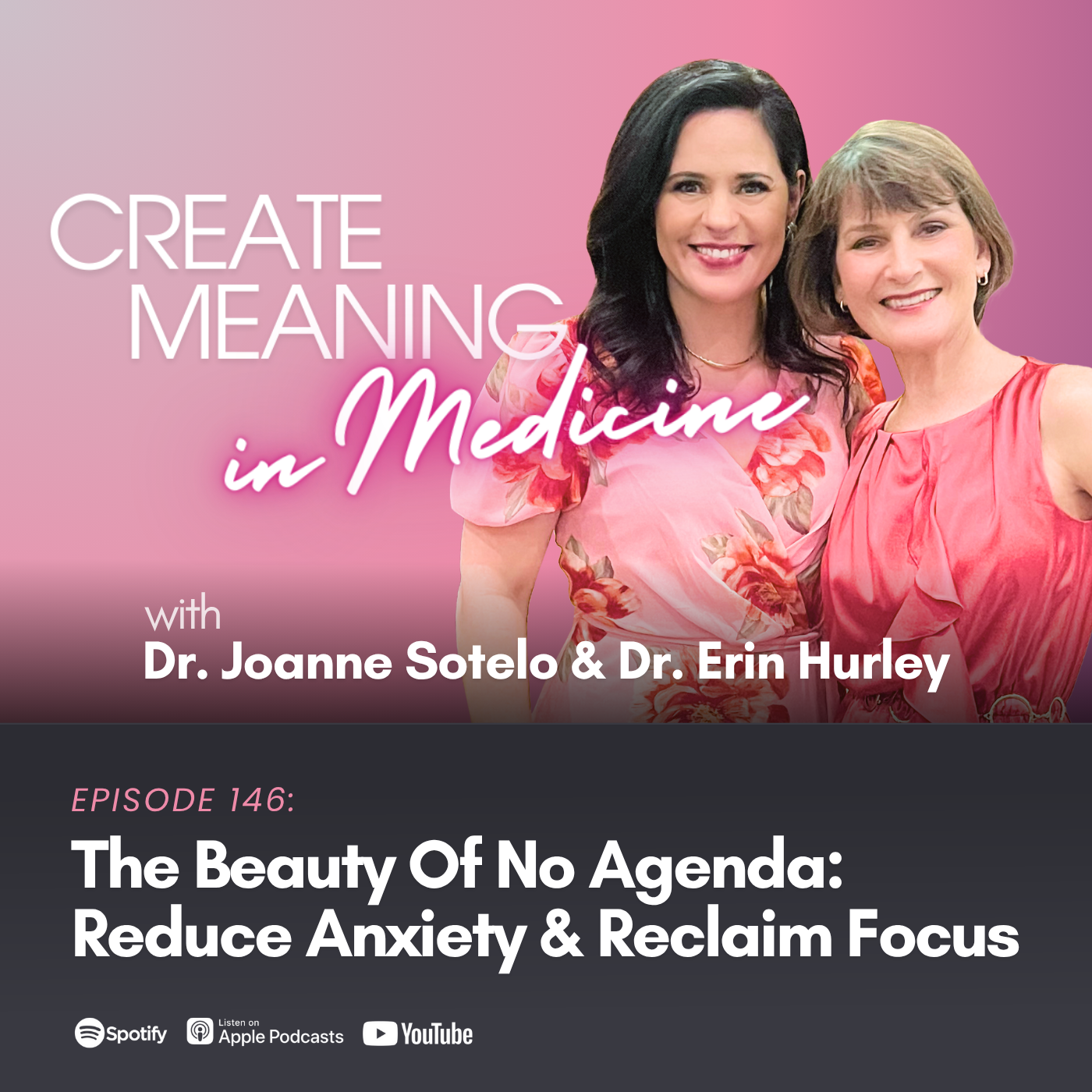 146. The Beauty Of No Agenda: Reduce Anxiety And Reclaim Focus