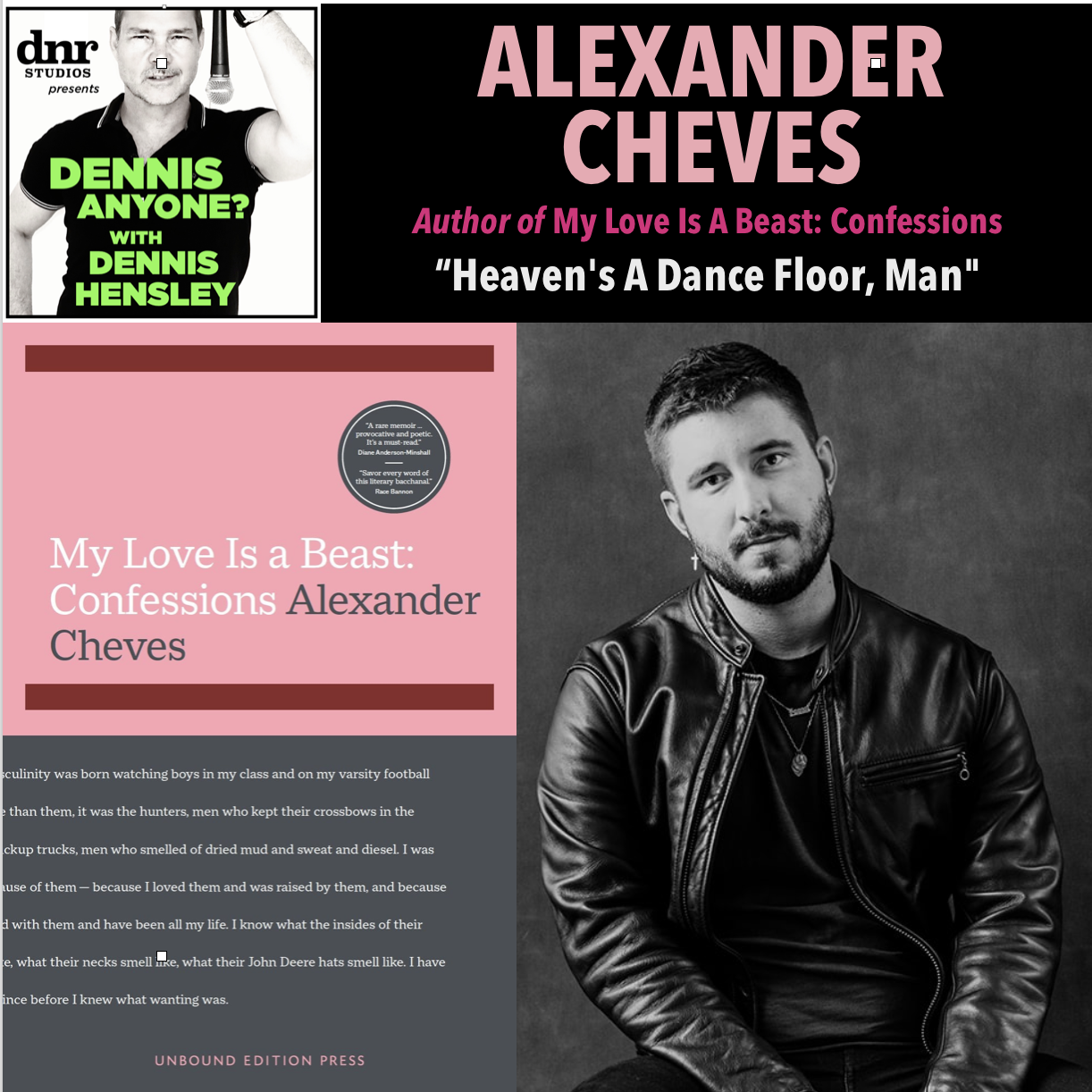Author Alexander Cheves (