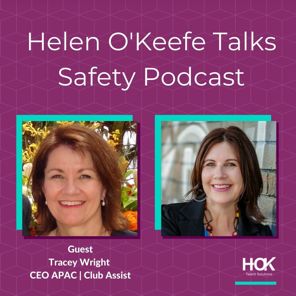 Helen talks safety with Club Assist CEO APAC, Tracey Wright