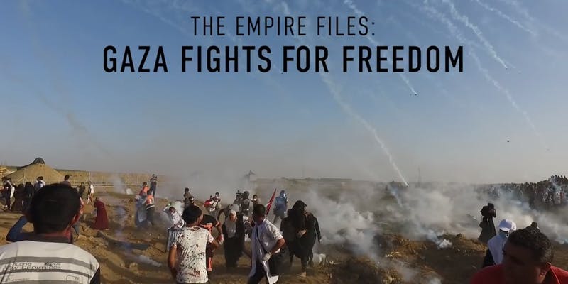 A Frontline View Of The Palestinian Great March Of Return