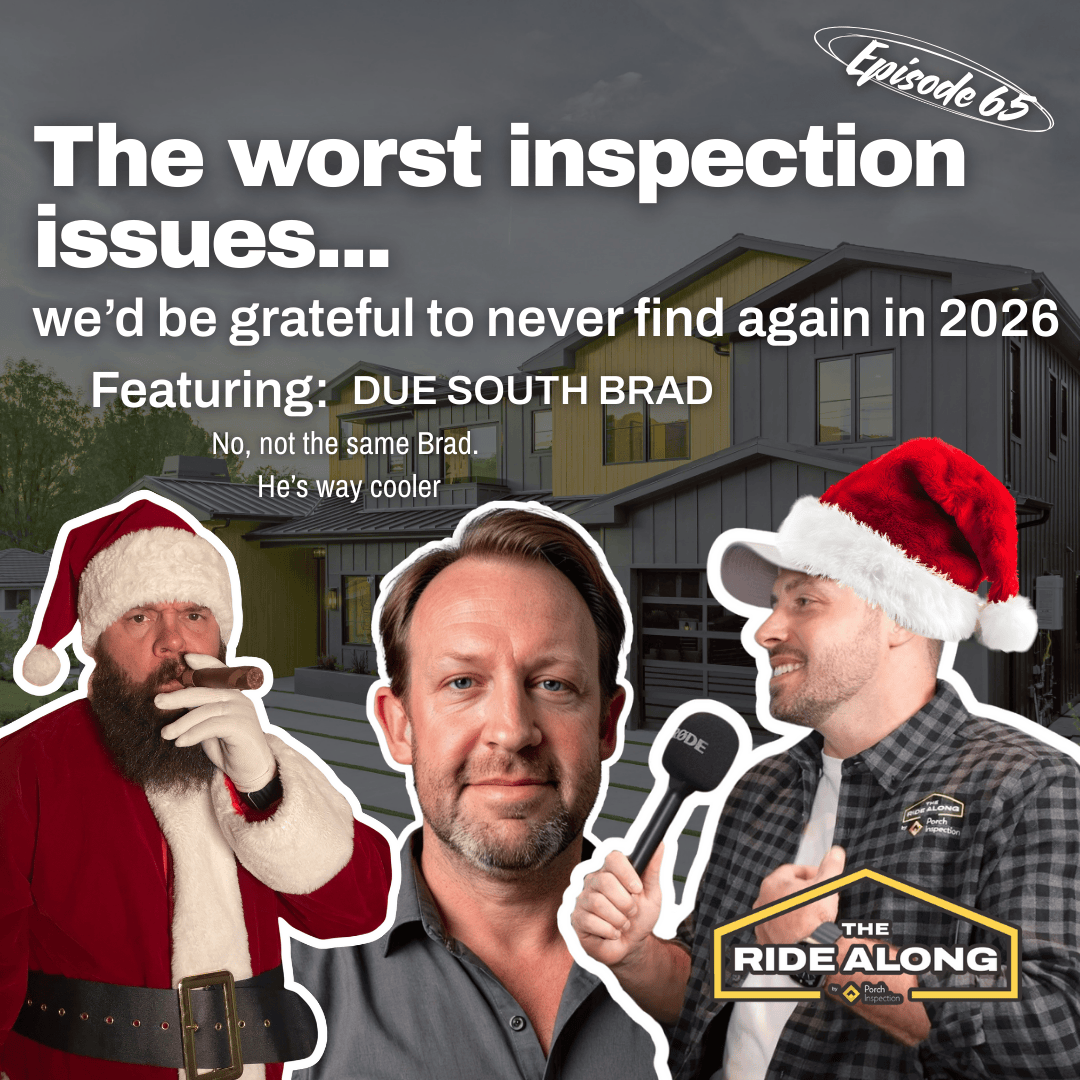 The worst home inspection issues we'd be grateful to never find again in 2026! Featuring ⁨@duesouthbrad⁩