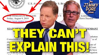 U.S. Attorney Reported Epstein's Suicide The DAY BEFORE HE DIED!