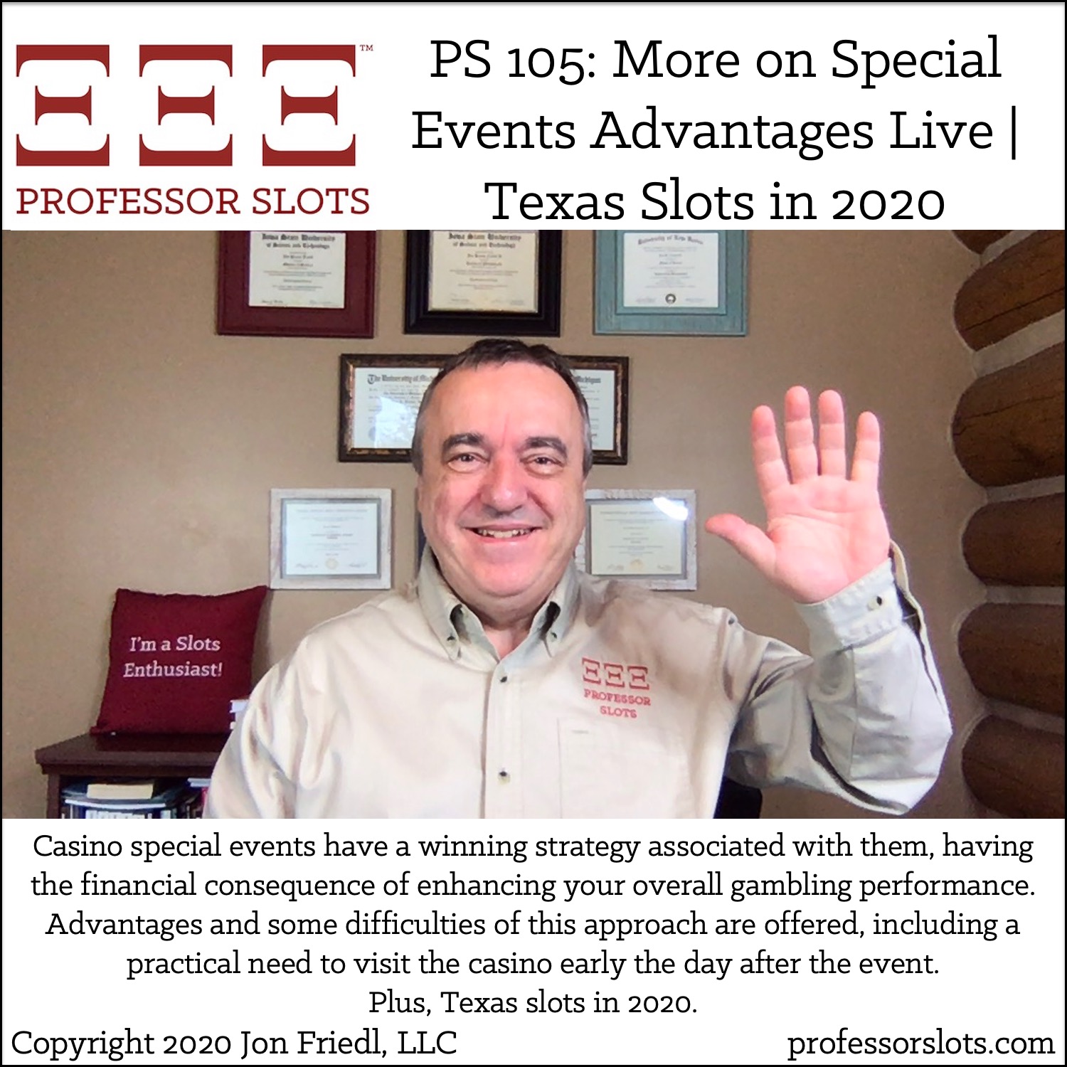 Professor Slots - Play Slots Smarter and Win