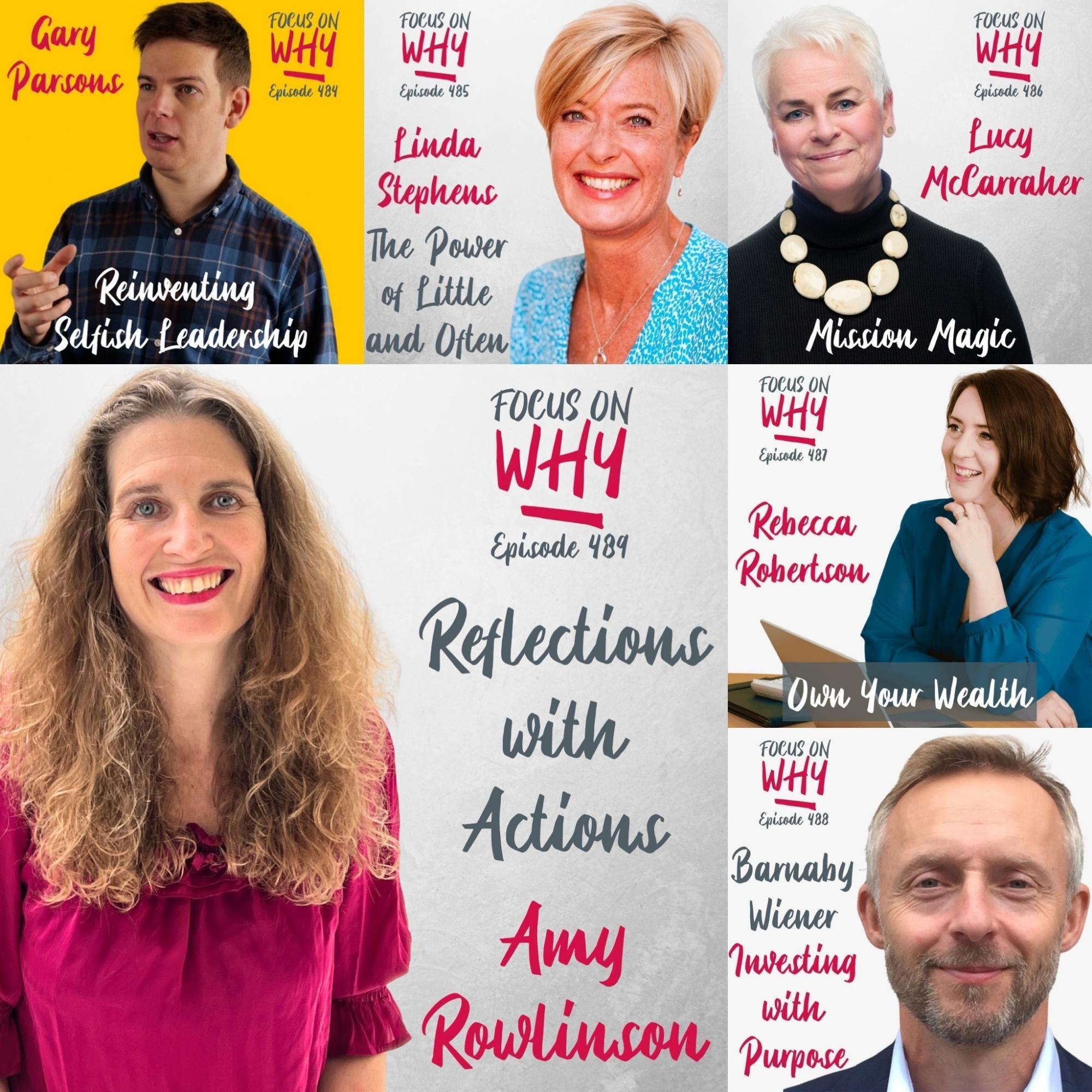 489 Reflections with Actions with Amy Rowlinson