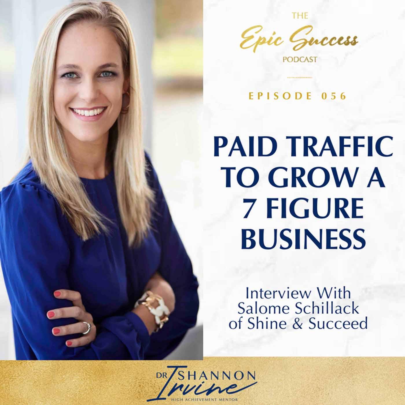 Epic Success with Dr Shannon Irvine