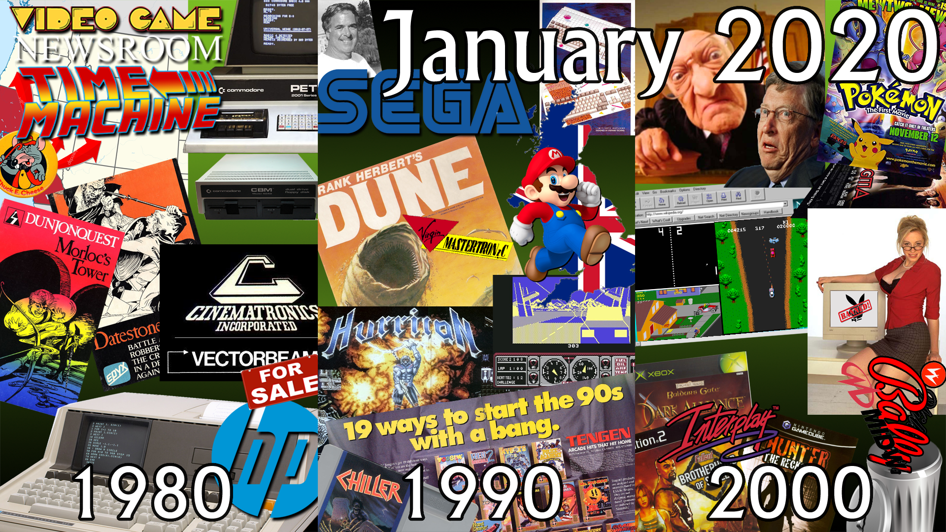 Video Game Newsroom Time Machine