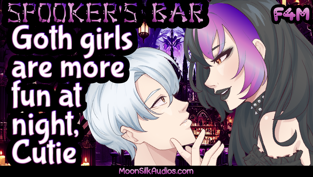 [F4M] Night at Spookers: A Flirty Goth Girl Guides a Shy Listener Through Goth Heaven