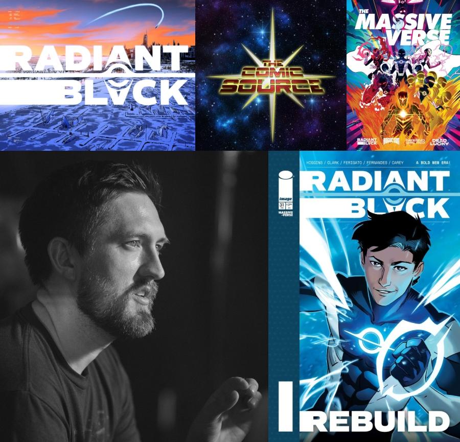 Radiant Black Rebuild: The Comic Source