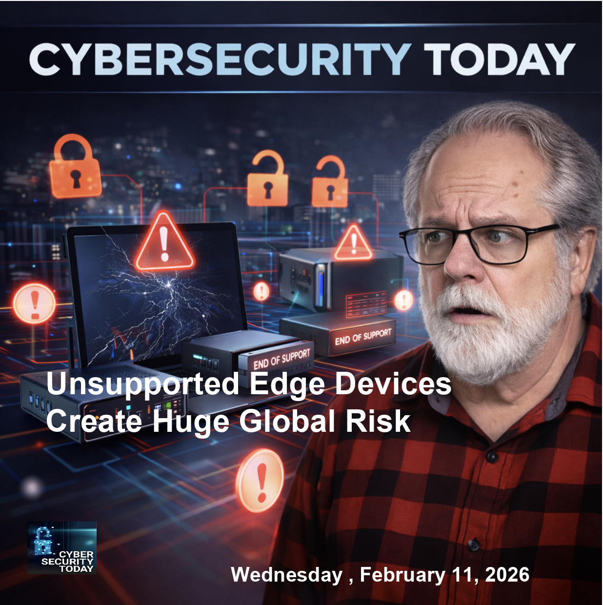 Unsupported Edge Devices Present Global Threat, OpenClaw Threats Continue - Cybersecurity Today