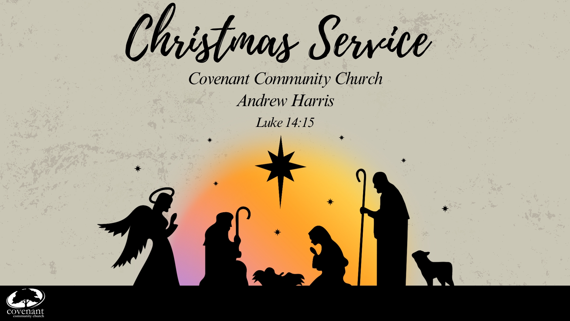 Christmas Service - Andrew Harris