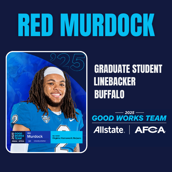 Allstate AFCA Good Works Team Inspiring Conversations | Red Murdock - Buffalo