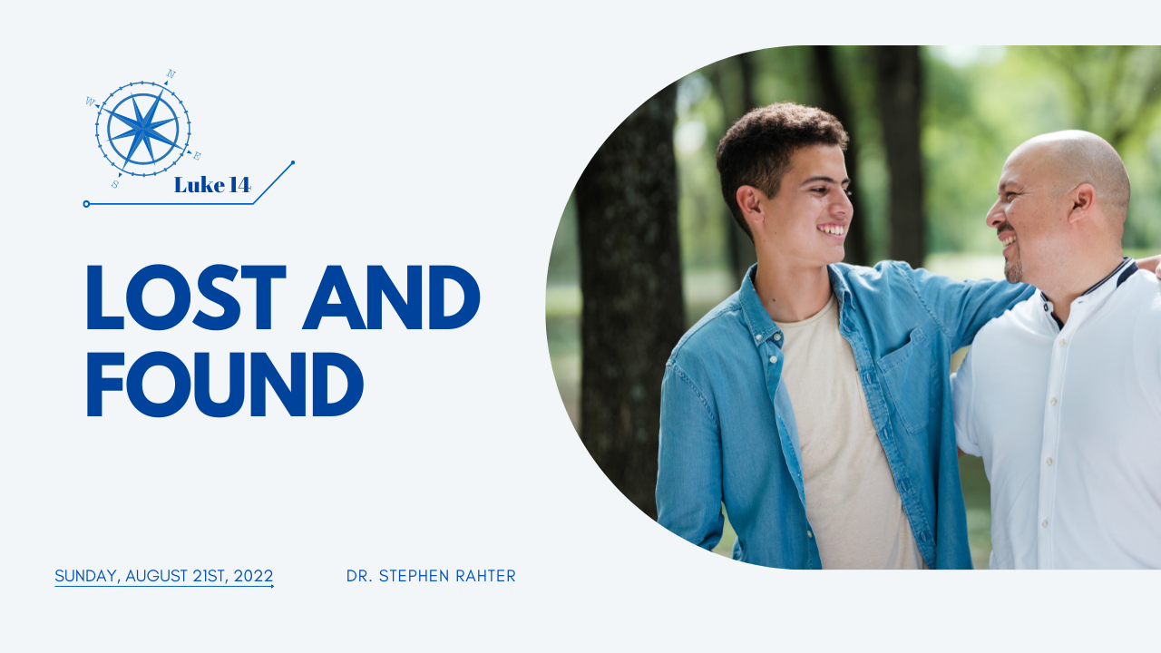 Lost and Found  Be Whole Series Luke 15 Pastor Steve Rahter