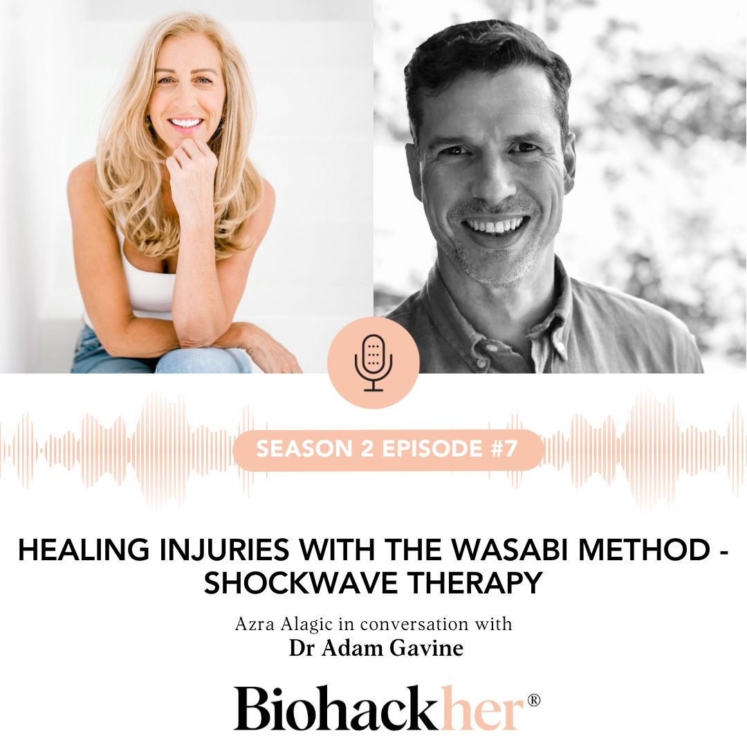Healing injuries with the Wasabi Method - shockwave therapy