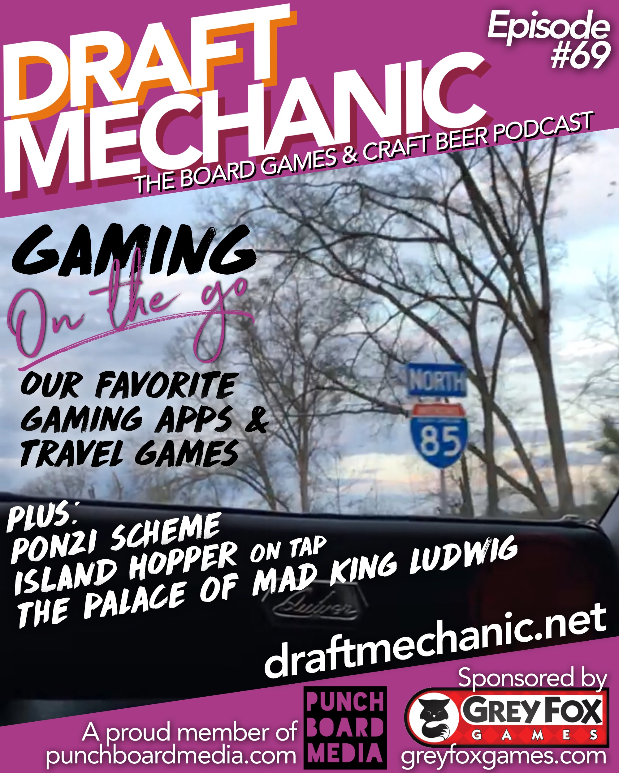 #69: Gaming on the Go! Travel Games & Gaming Apps; Island Hopper on tap; The Palace of Mad King Ludwig