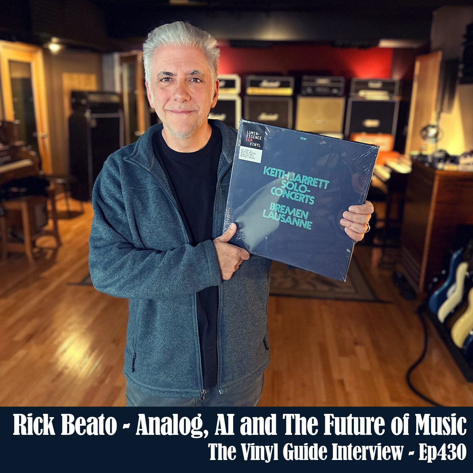 Ep430: Rick Beato - Analog, AI and the Future of Music