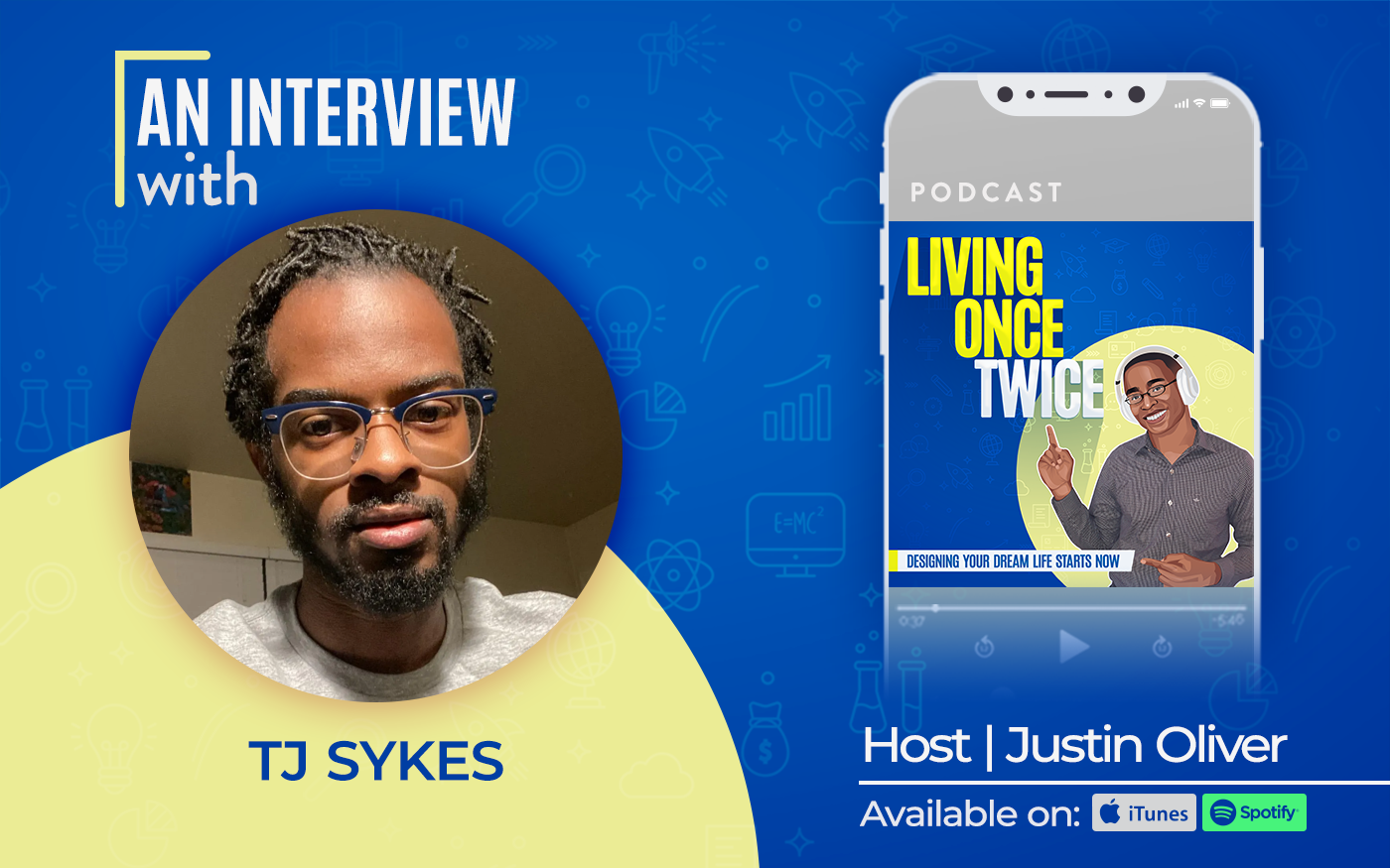 Living Once Twice Ep 16 -  How to Thrive in the Face of Adversity w Tj Sykes