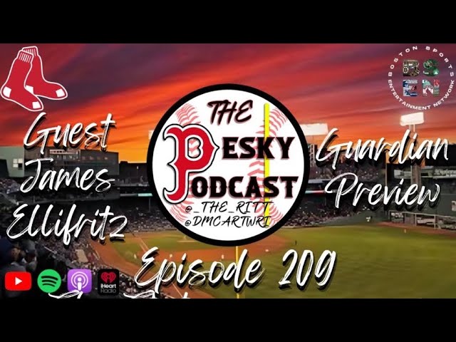 The Pesky Podcast with James Ellifritz (Guardians vs Red Sox Series)