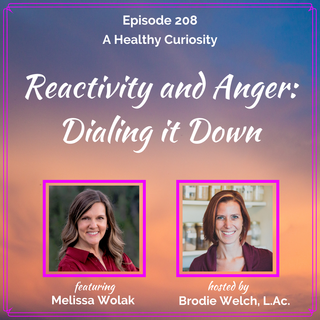 Reactivity and Anger: Dialing it Down