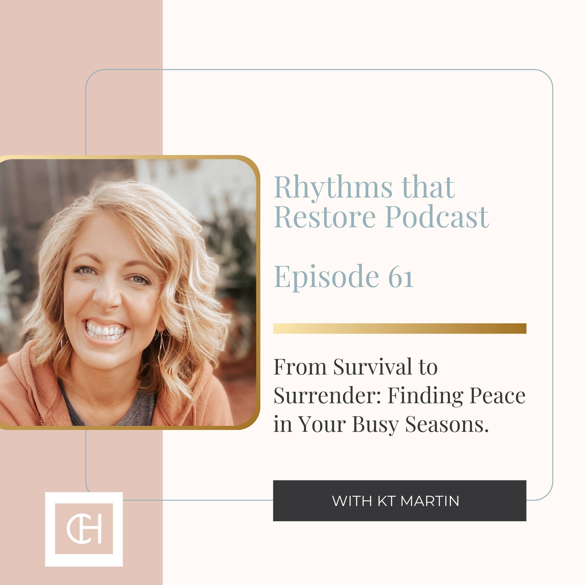 Rhythms that Restore: Hope for the Busy Christian Woman