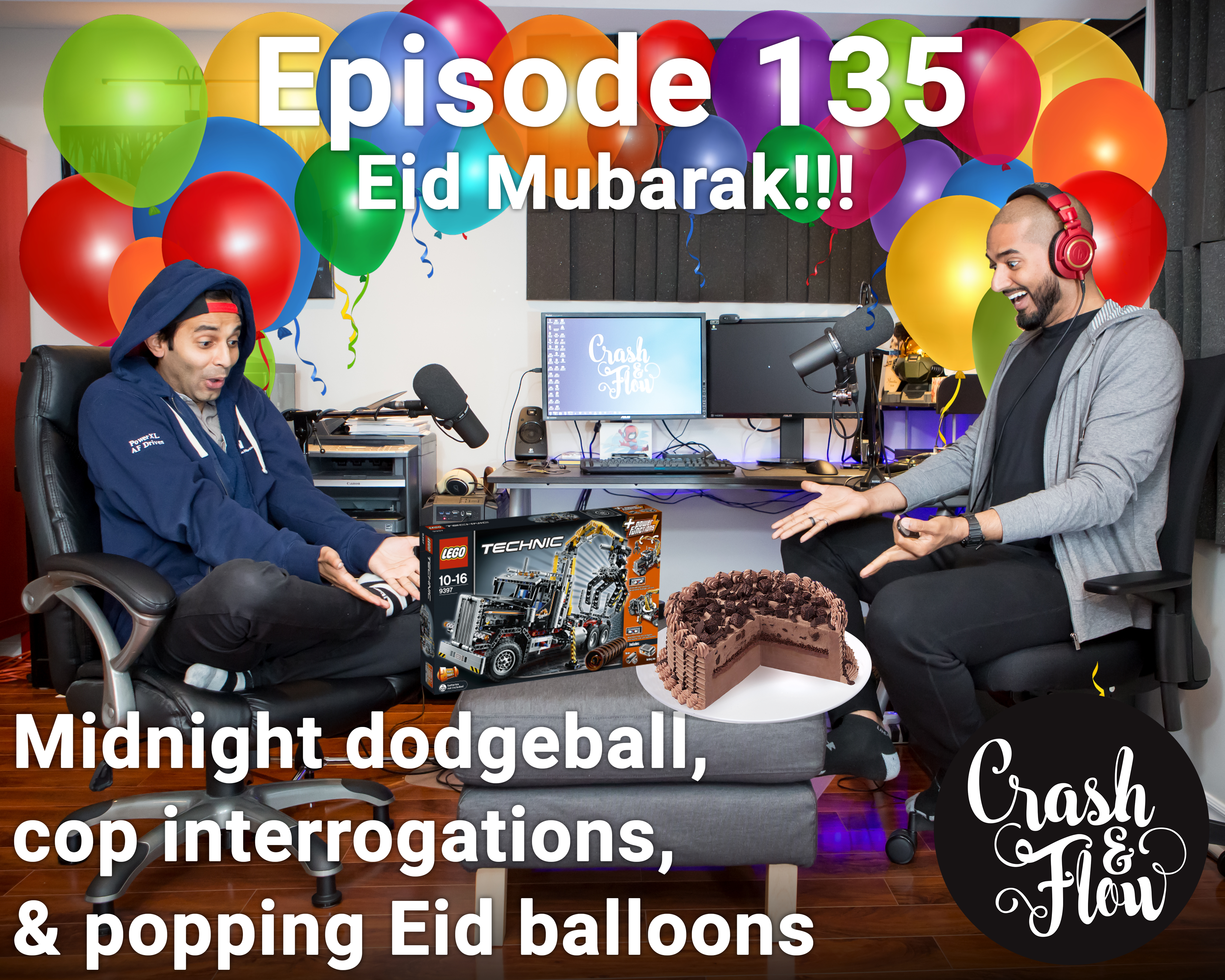 Episode 135 - Midnight dodgeball, cop interrogations, & popping Eid balloons episode artwork