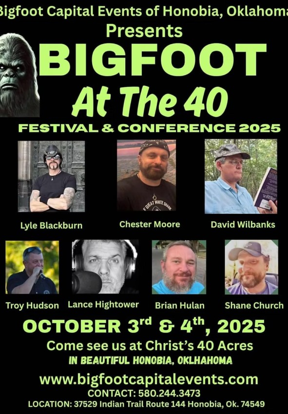 The Heart of Bigfoot country in Oklahoma
