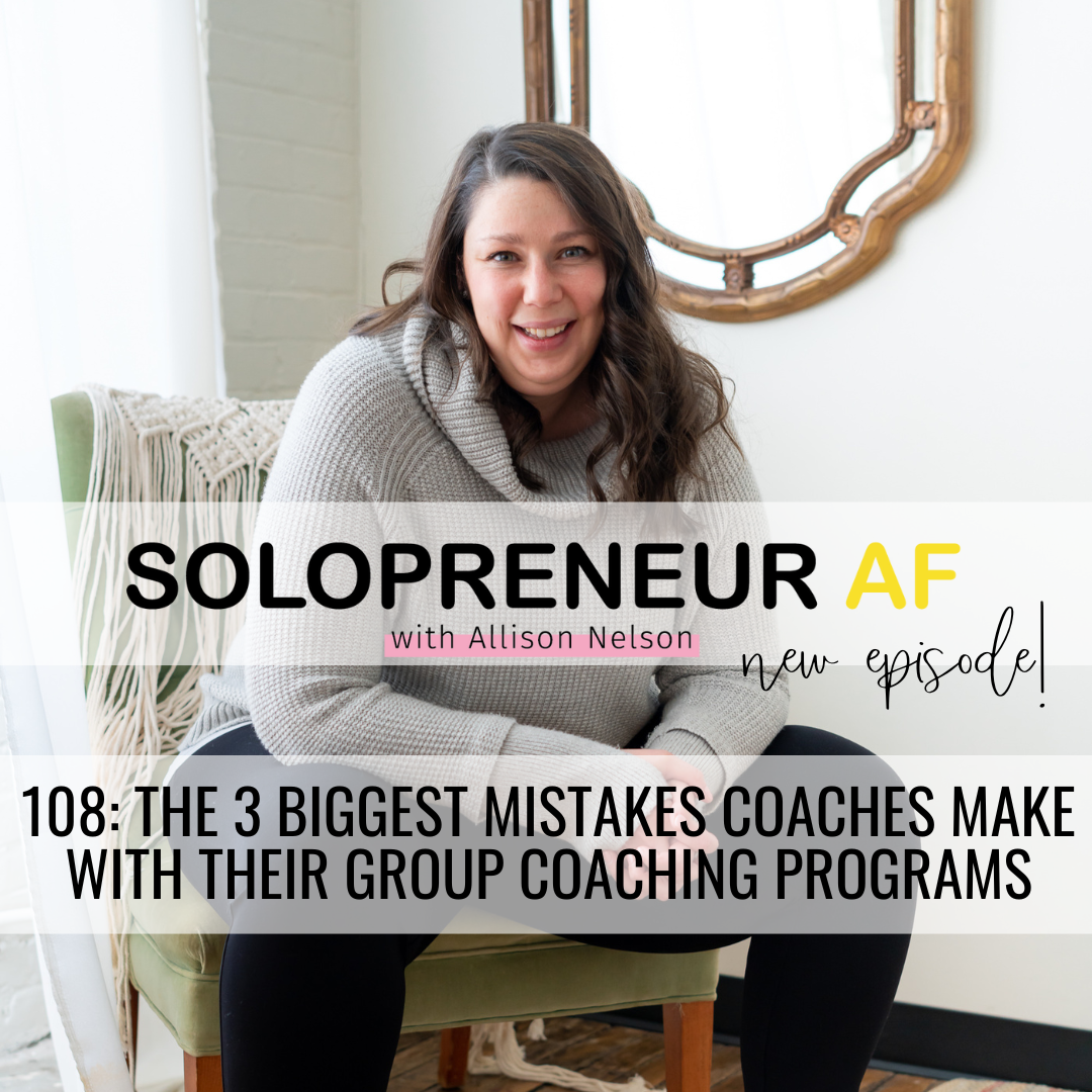 Group Coaching Masterclass | Weekly-ish Episodes About Life, Business & Group Coaching Programs