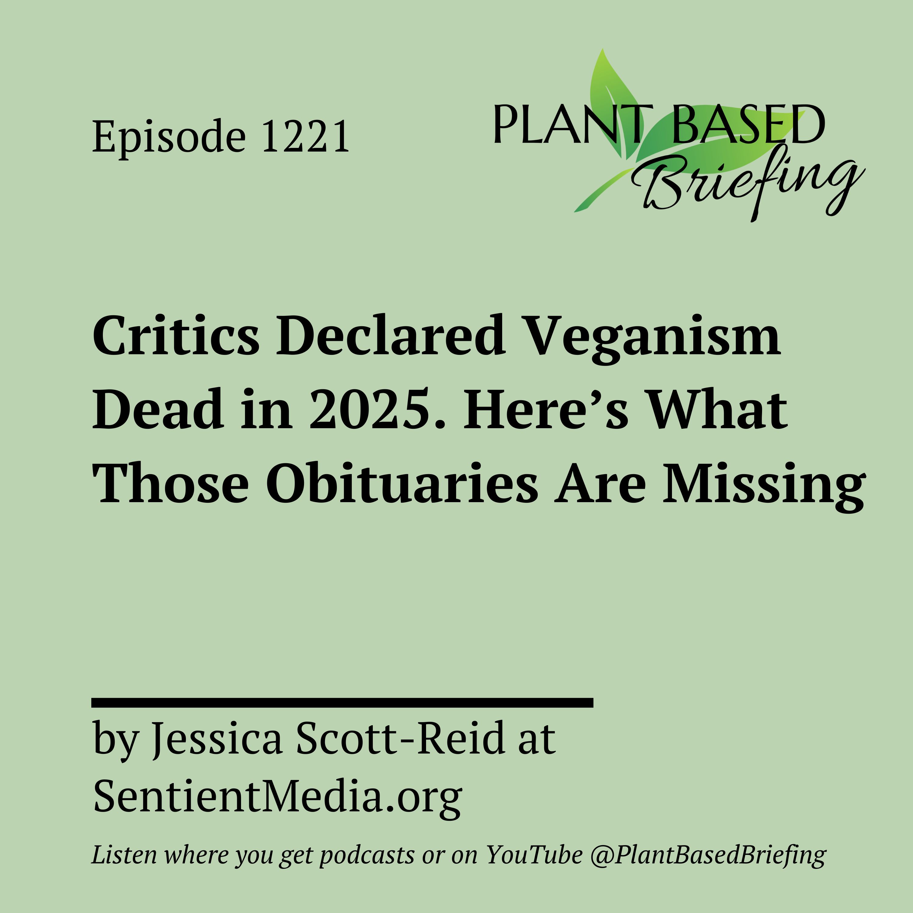 Plant Based Briefing