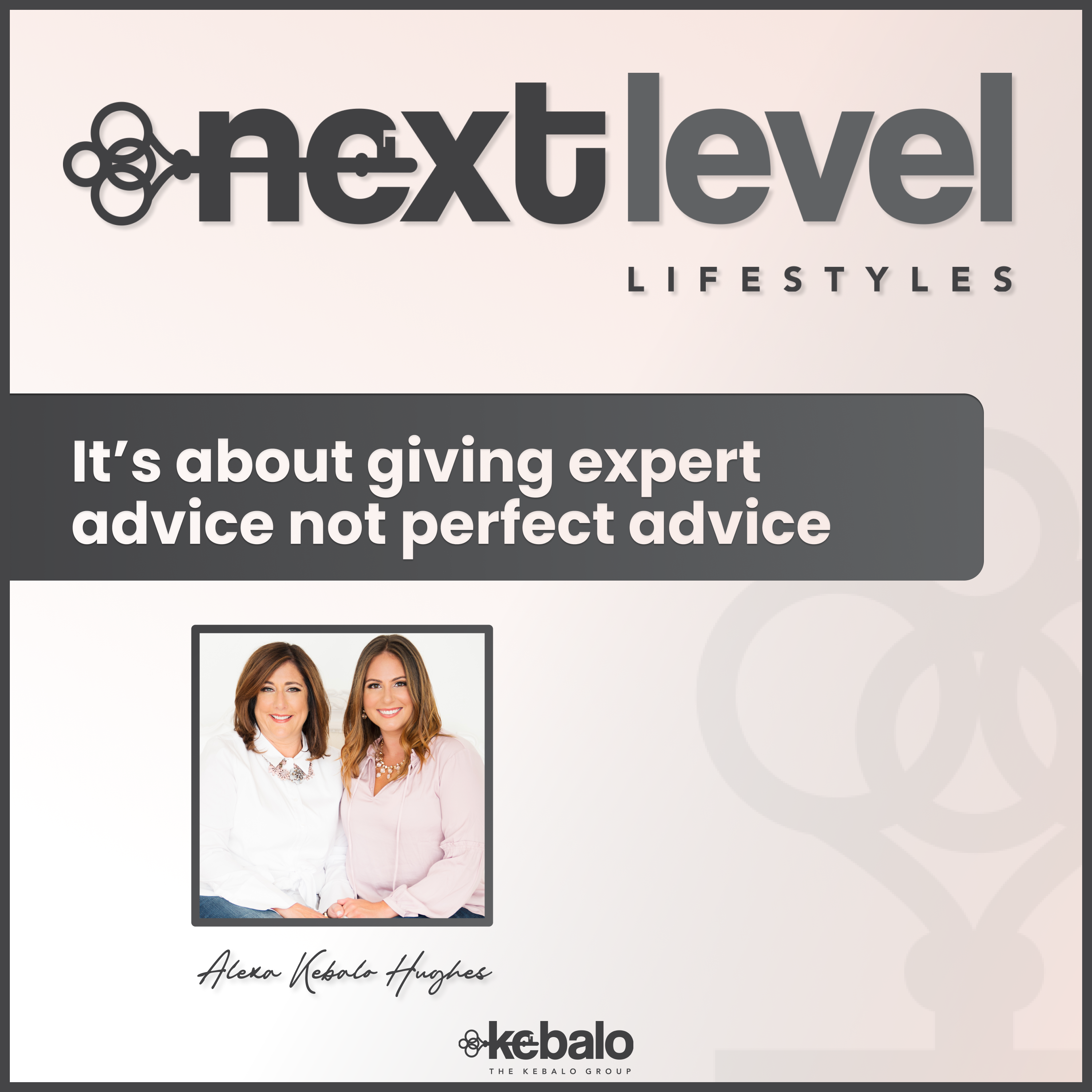 It’s about giving expert advice not perfect advice