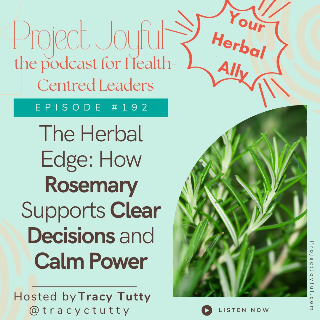 The Herbal Edge: How Rosemary Supports Clear Decisions & Calm Power