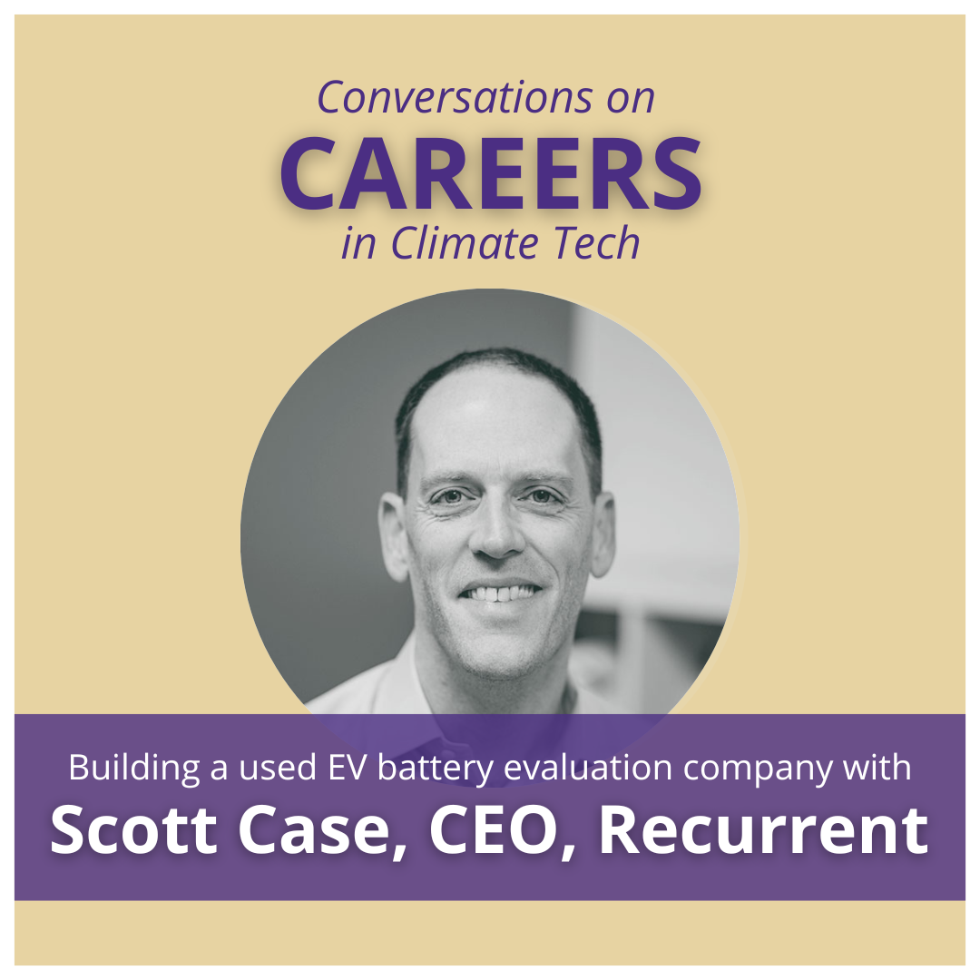 Scott Case, Recurrent Co-Founder, Talks About Used EV Battery Data Transparency (Part 1)