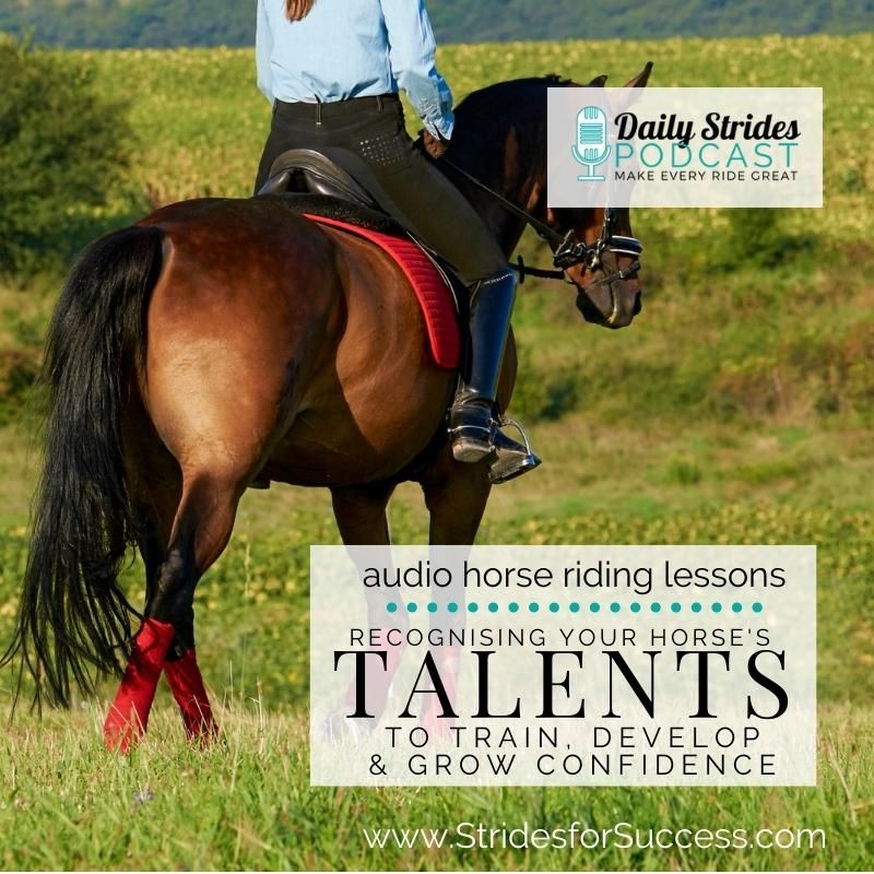 How Your Horses Talents Can Help Develop His Weaker Points