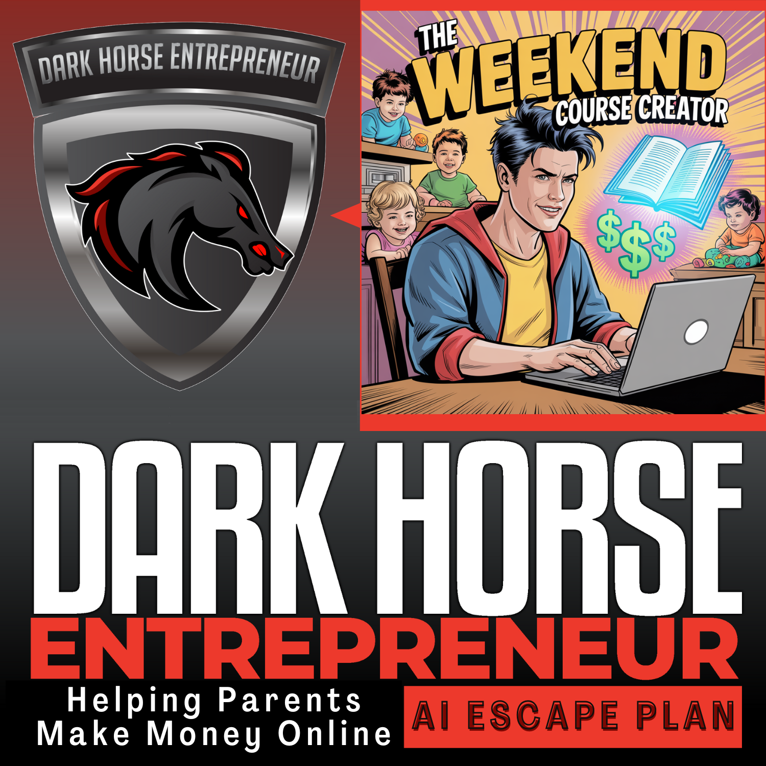 EP 533 The Weekend Course Creator: How Busy Parents Build Passive Income with AI Side Hustles