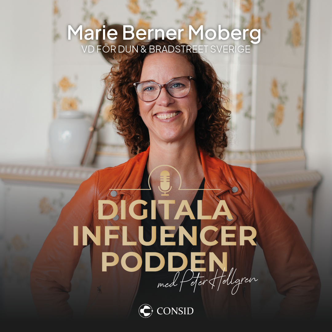358. När AI möter dålig data | Marie Berner Moberg, vd för Dun & Bradstreet Sverige | AI, data