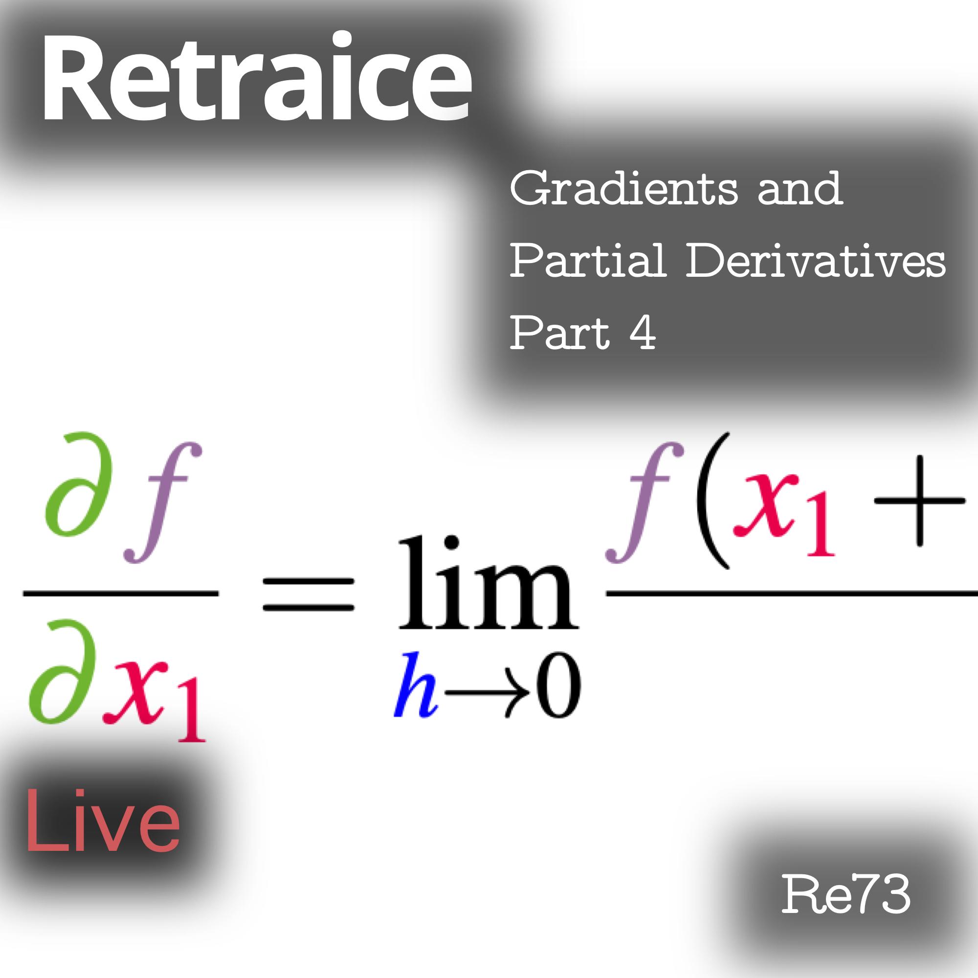 Re73: Gradients and Partial Derivatives Part 4 (AIMA4e pp. 119–122)