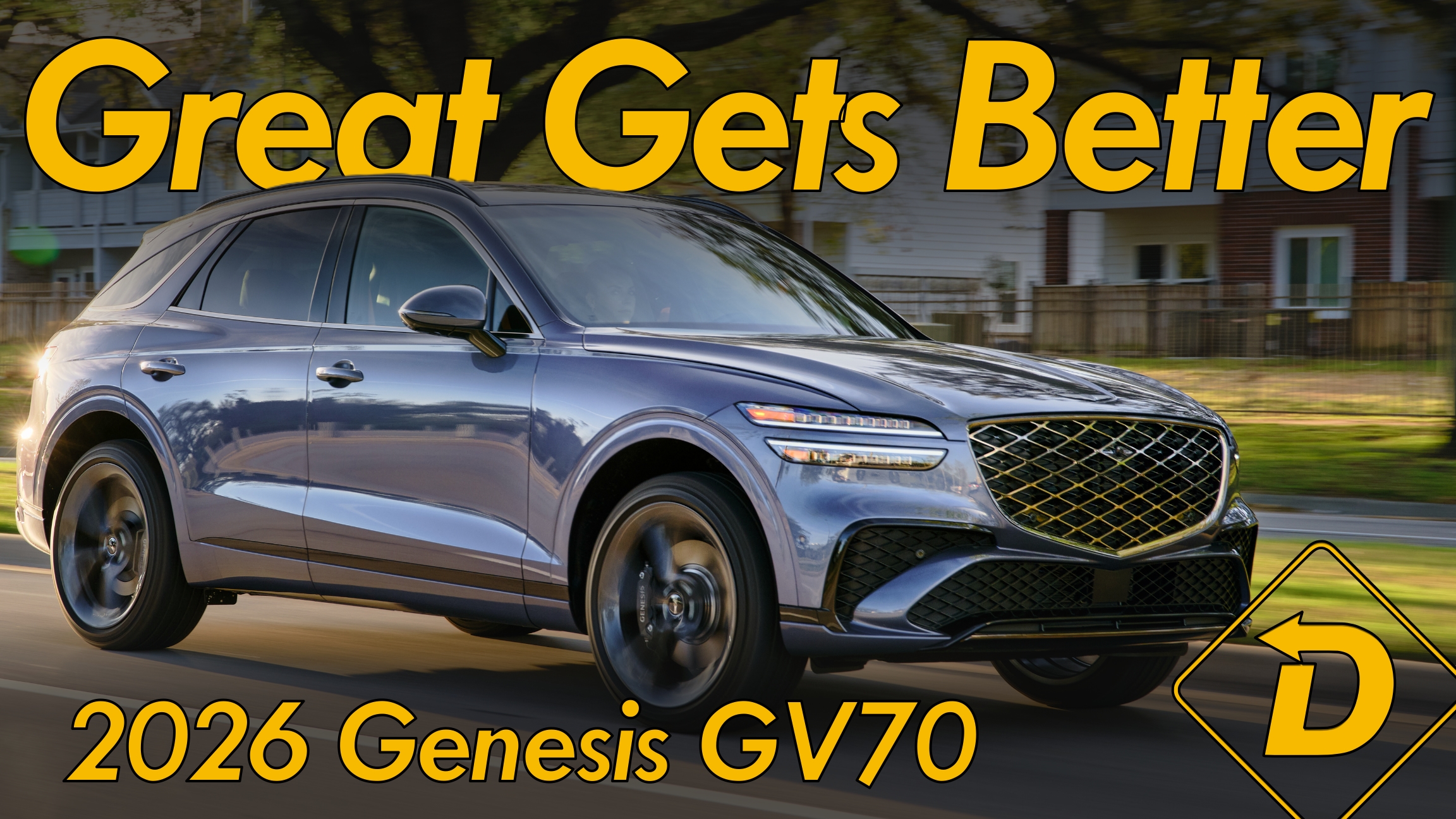 The 2026 Genesis GV70 is a Tough Competitor Updated
