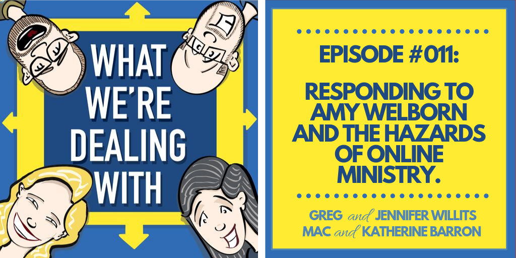 Responding to Amy Welborn and the Hazards of Online Ministry